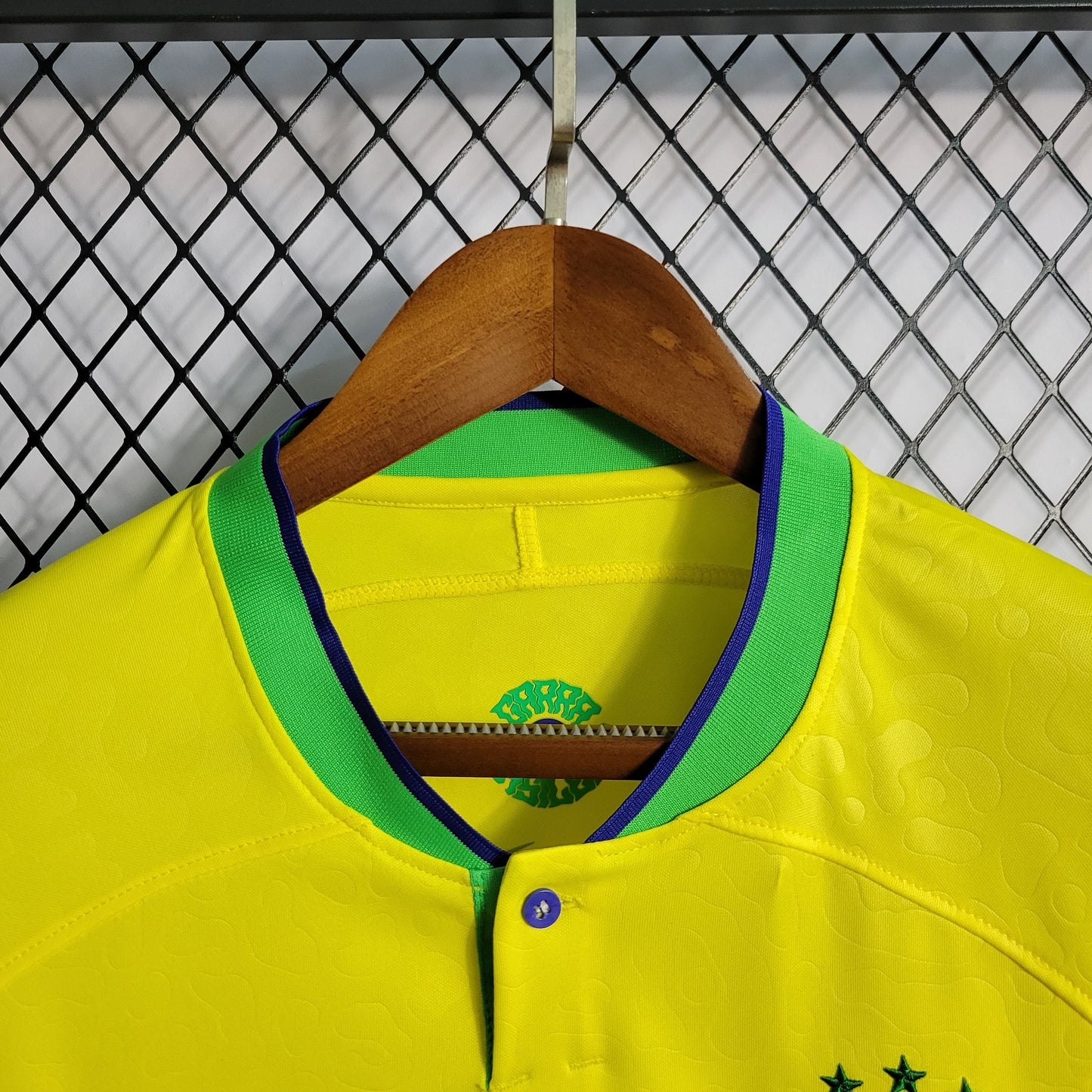 ⚡Envío rápido - Camiseta Brasil mundial 2022 Local | Versión Fan