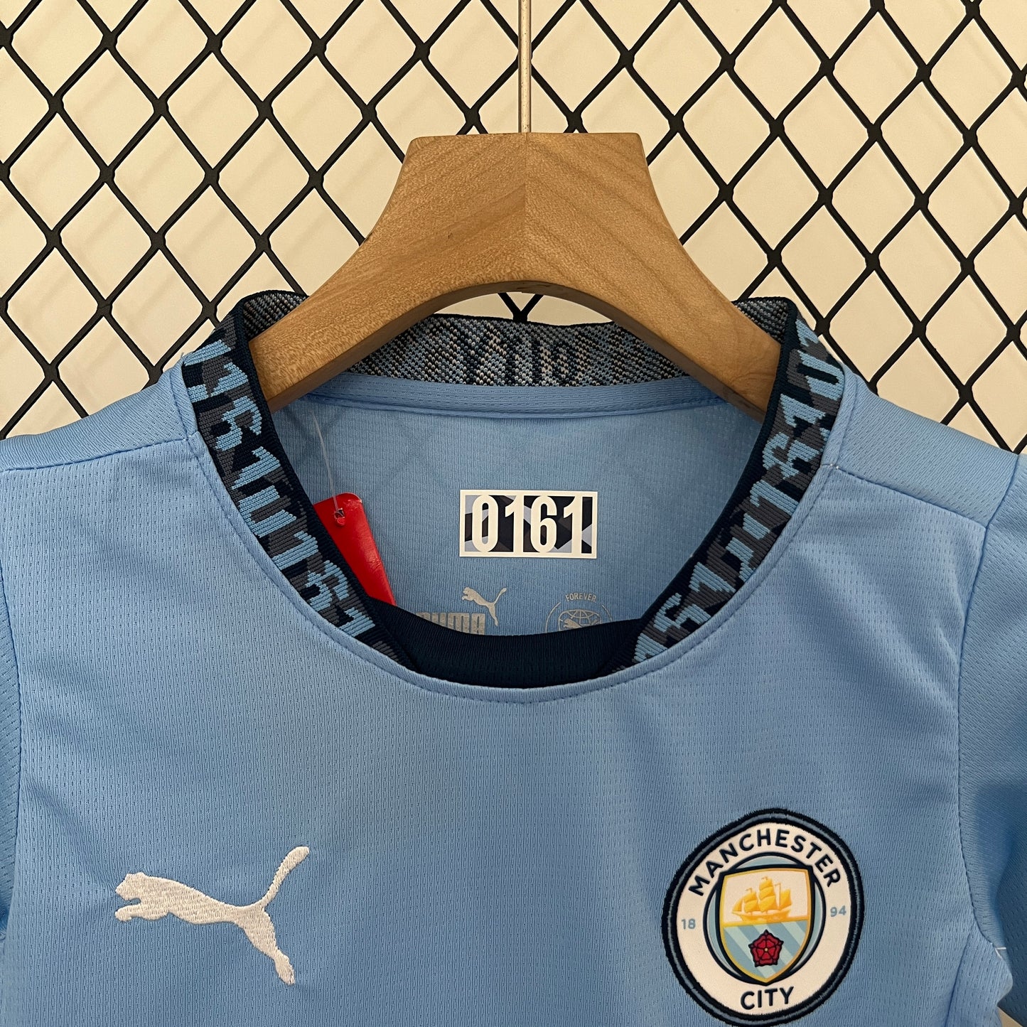 Conjunto niños Manchester City Local 2024/25