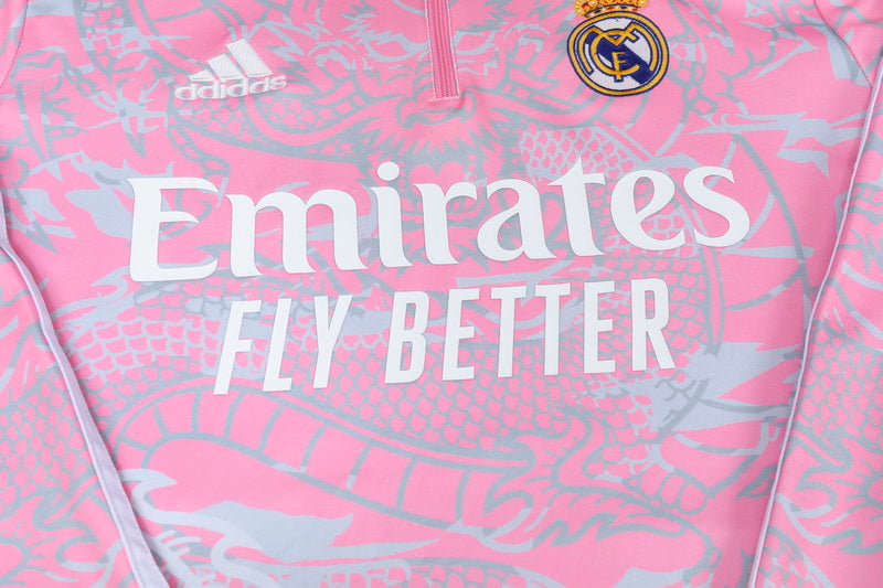 Buzo de entrenamiento Real Madrid  Pink Dragon 23-24 Concept Edition