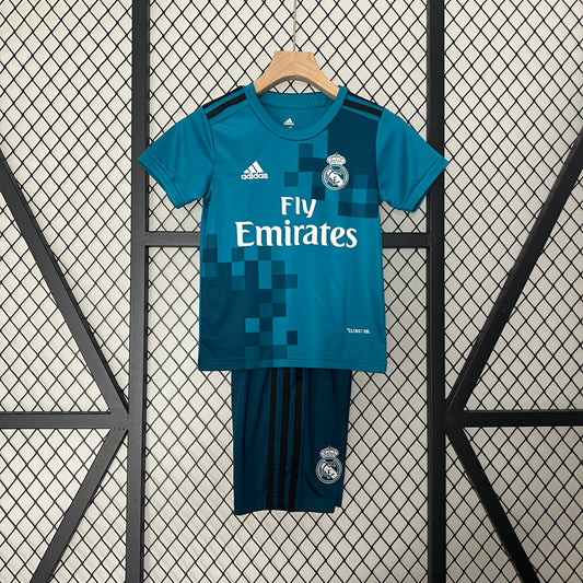 Conjunto niños Real Madrid 17/18 Tercerkit Visita