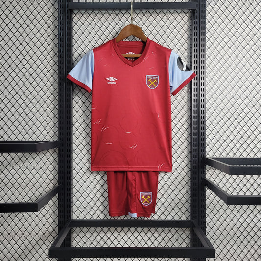 West Ham - Kit de niños | Local 2023/24