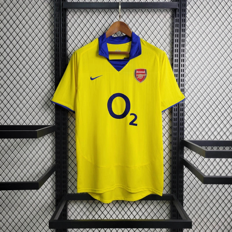 Camiseta Arsenal 2003/04 Visita | Retro