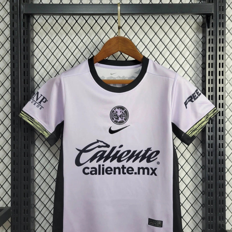 Conjunto niños Club America tercer kit 2024/25