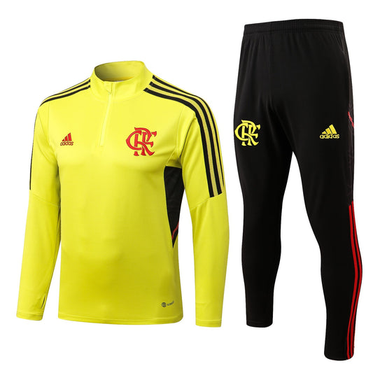 Buzo Flamengo 2022 Amarillo | Cremallera media