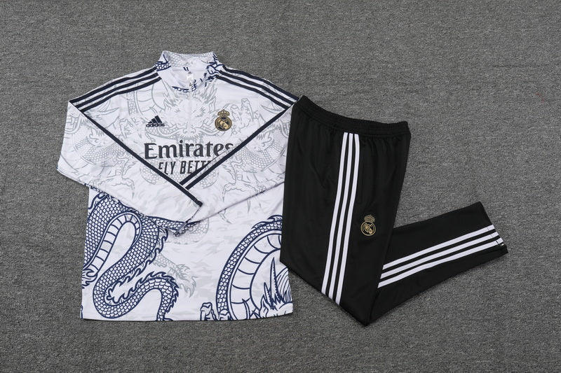 Buzo de entrenamiento Real Madrid  White Dragon Concept Edition 23-24