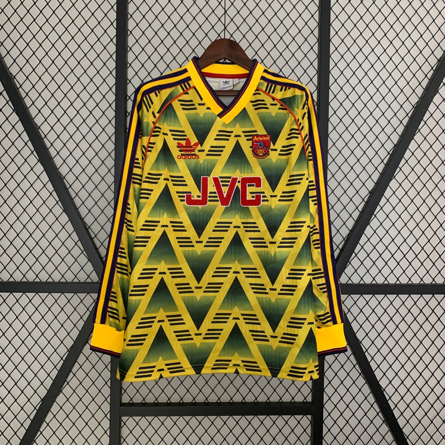 Camiseta Arsenal 1991/93 Visita | Manga larga Retro