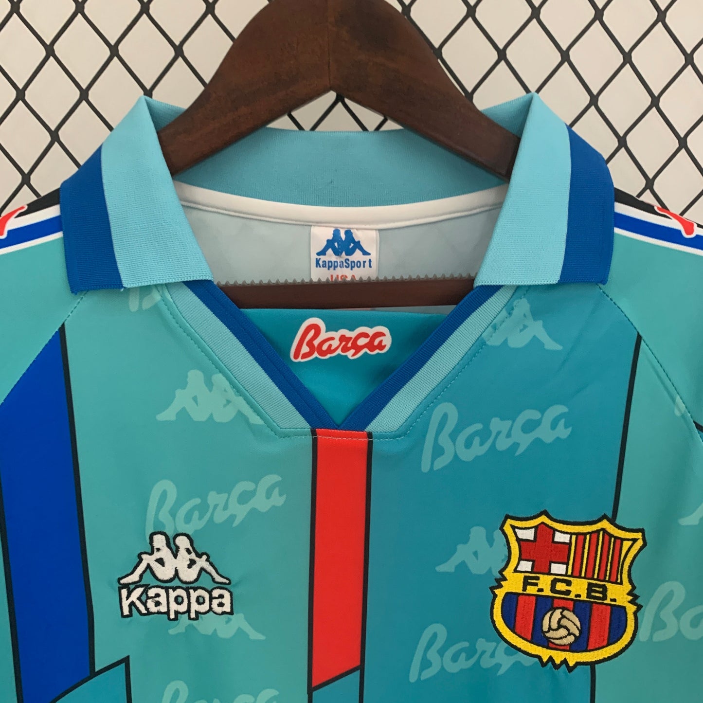 Camiseta Barcelona 1996/97 Visita | Manga larga Retro