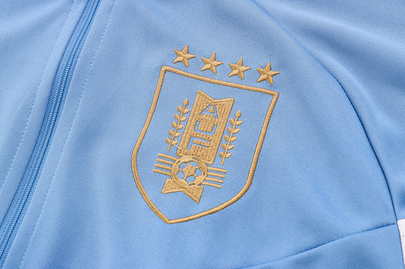 Buzo completo Uruguay 2022 | Cremallera media