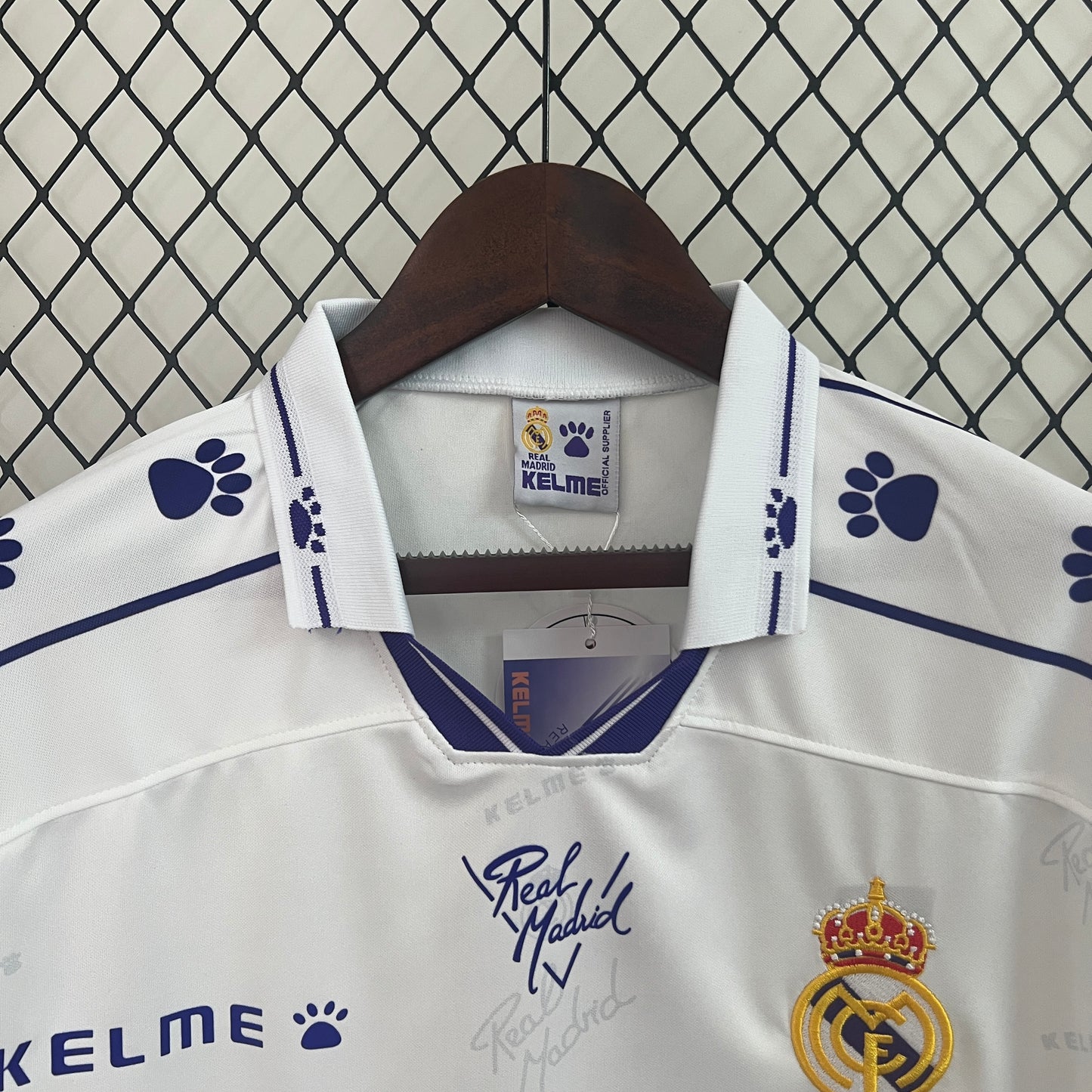 Camiseta Real Madrid 94/96 Local | Versión Fan Manga Larga