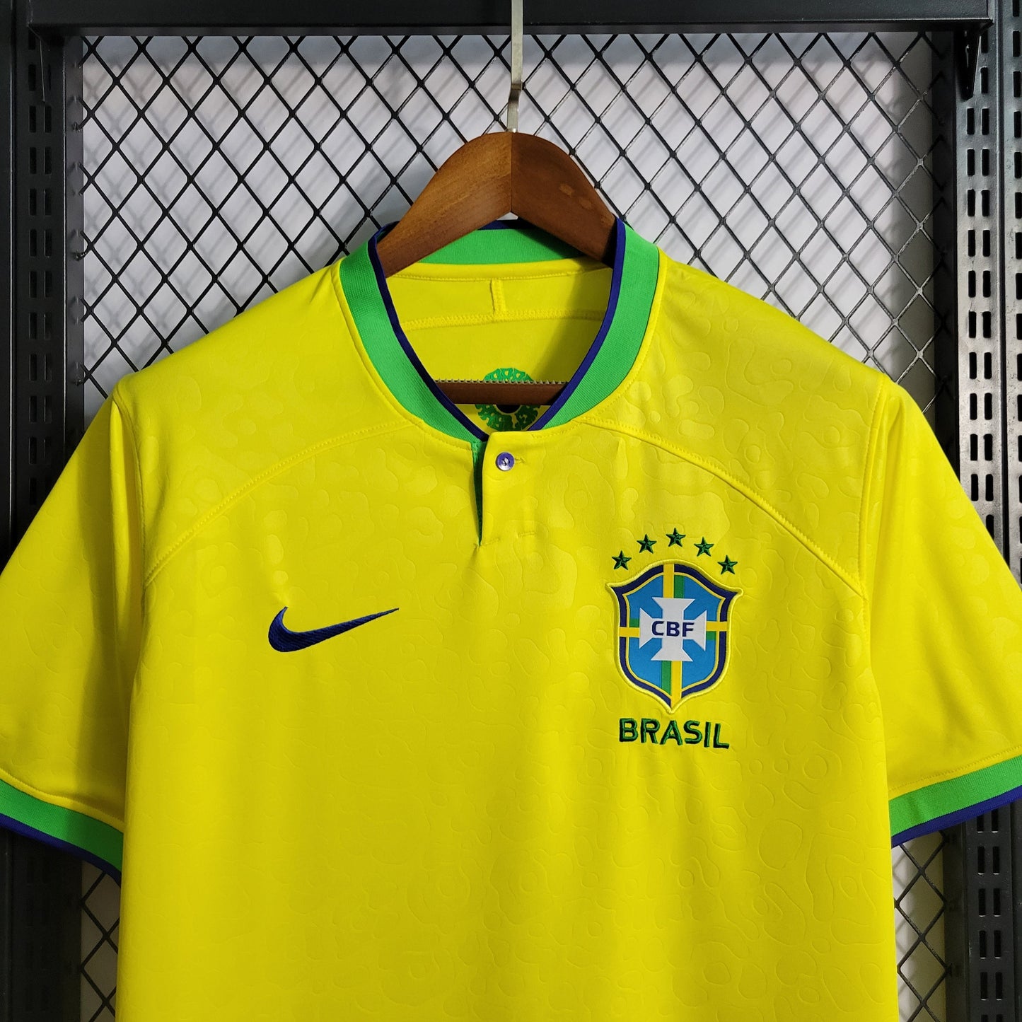 ⚡Envío rápido - Camiseta Brasil mundial 2022 Local | Versión Fan