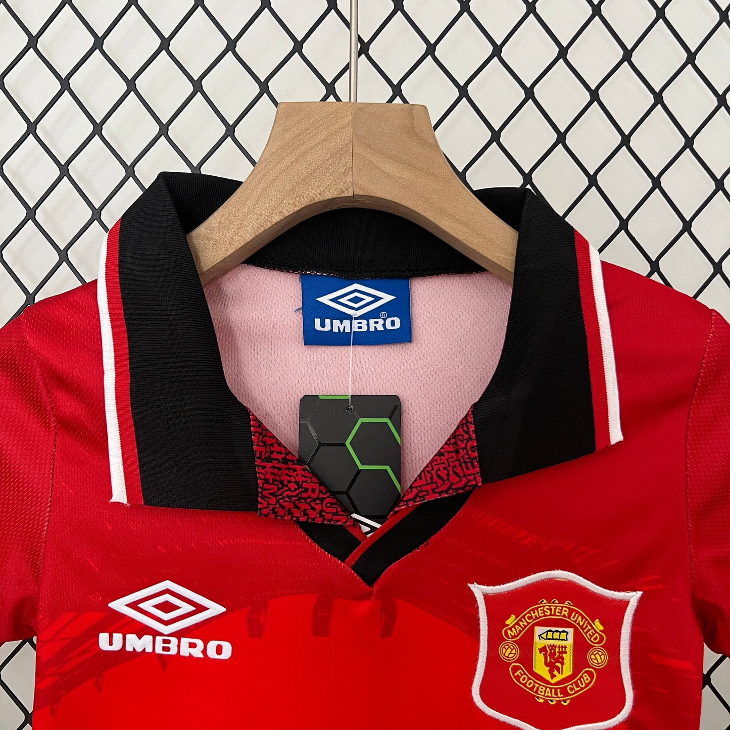 Conjunto niños Manchester United Local 1994/96