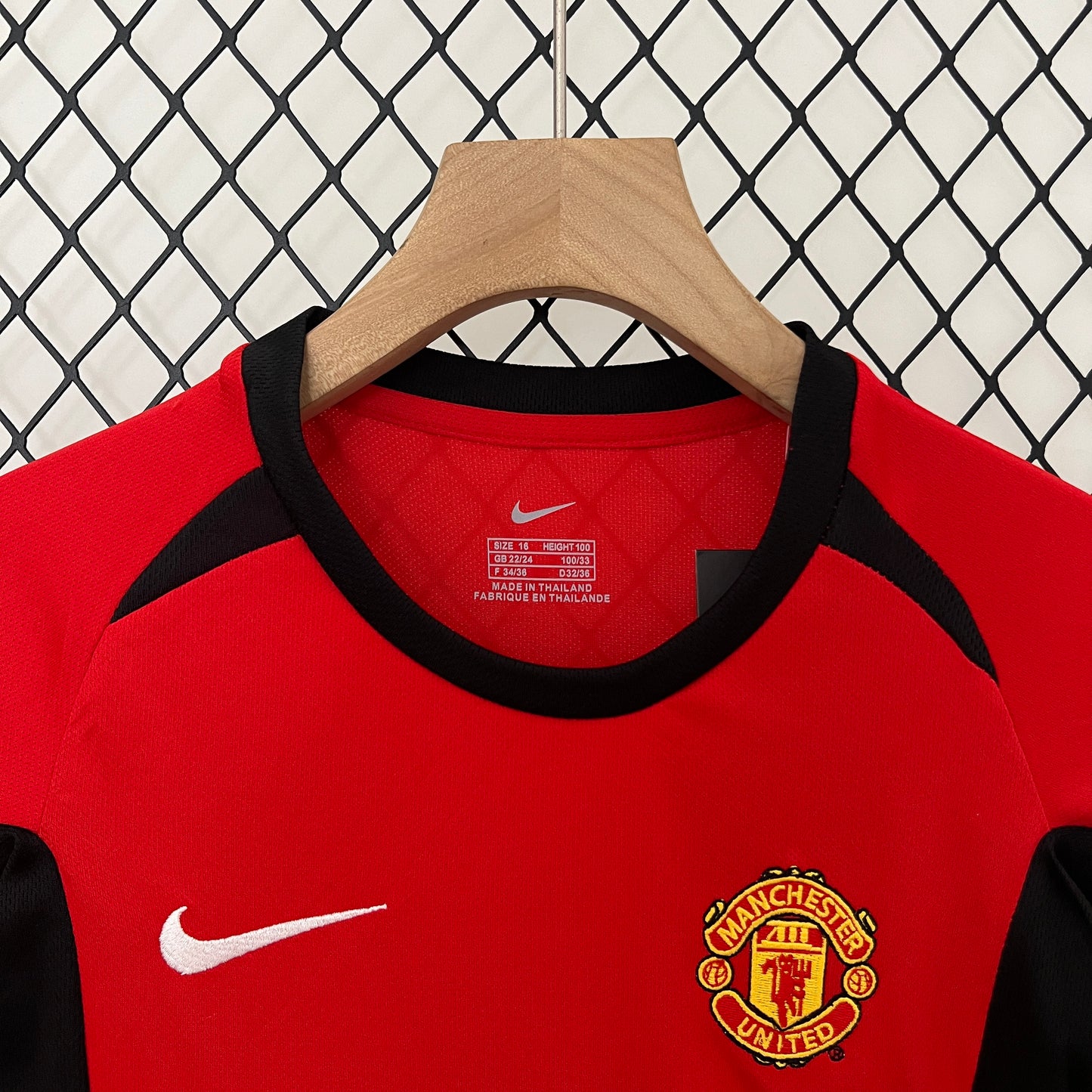 Conjunto niños Manchester United Local 2002/04