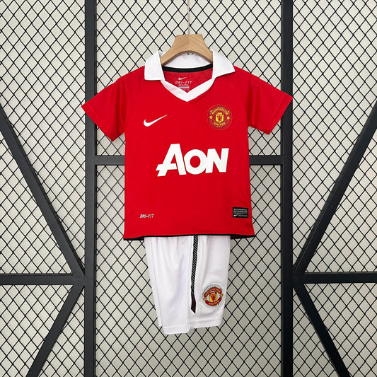 Conjunto niños Manchester United Local 2010/11