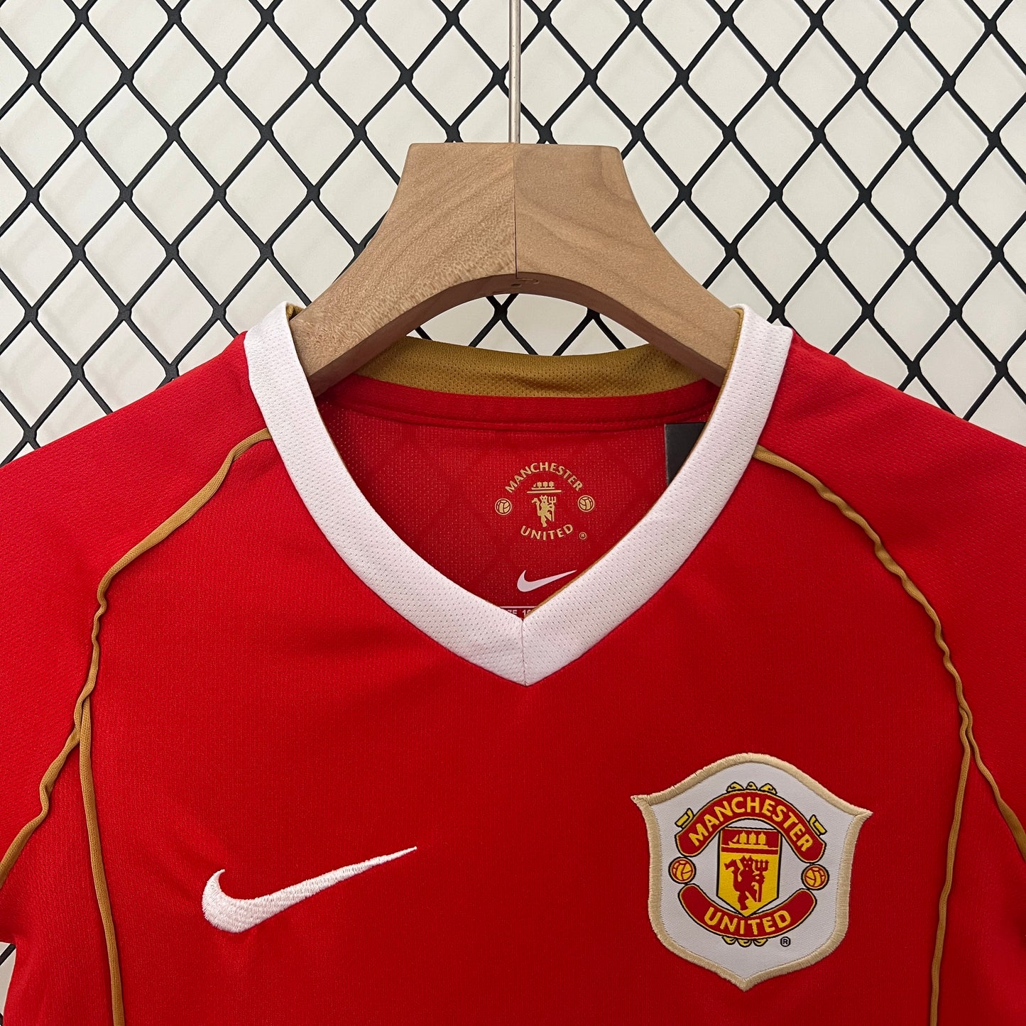 Conjunto niños Manchester United 07/08 Local