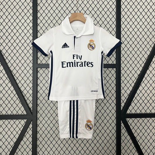 Conjunto niños Real Madrid 16/17 Local