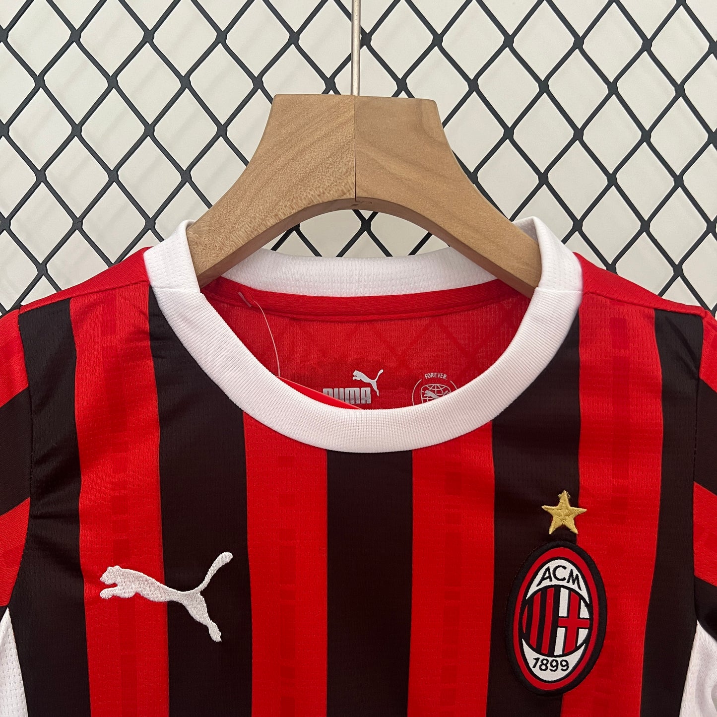 Conjunto niños Ac Milan Local 2024/25