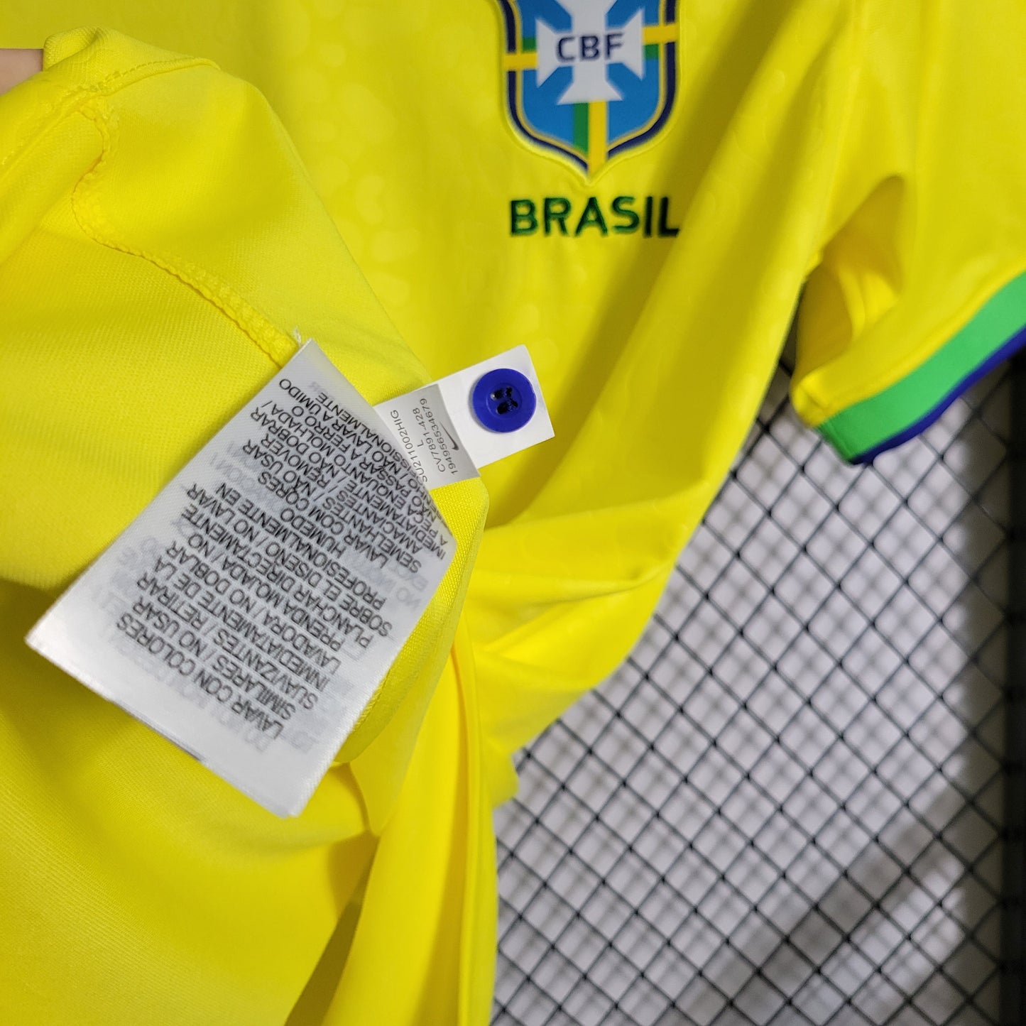 ⚡Envío rápido - Camiseta Brasil mundial 2022 Local | Versión Fan